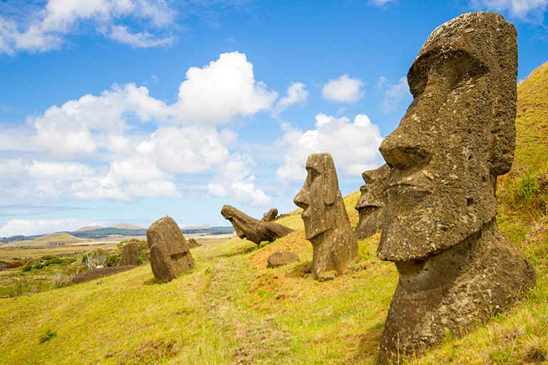 Easter Island Chile with kids