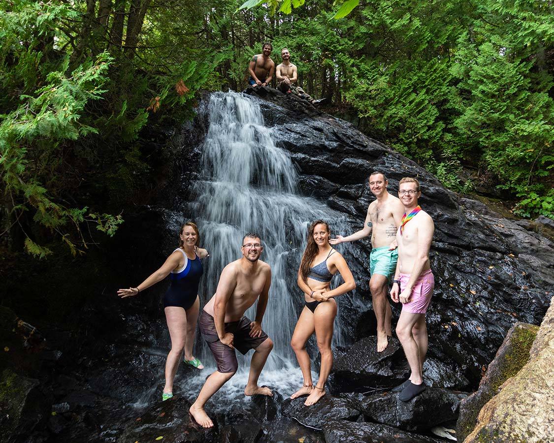KAwartha Lakes Provincial Park Waterfall